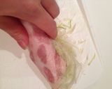 簡単！！目から鱗？ソース入り生春巻き♡作り方5写真