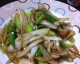 シンプルアジアンネギ炒め作り方3写真