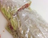 白菜とひき肉の重ね蒸し作り方5写真