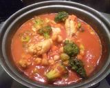 鶏手羽元とひよこ豆のトマト煮込み作り方12写真