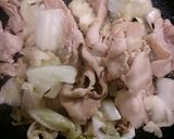 豚肉☆キャベツのあっさり生姜焼き風作り方3写真