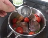 蛤とレタスの蒸しスープ作り方7写真