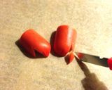 キャラ弁♥コリラックマの雪だるま♥作り方6写真