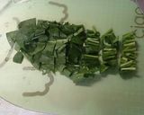手抜きでほうれん草とおとうふ中華すーぷ作り方2写真