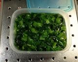 ささっと！万葉のアク抜き！作り方8写真