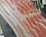 つまみに♪豚バラのねぎ巻き作り方2写真