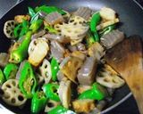 蓮根とコンニャクのめんつゆ炒め作り方4写真