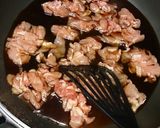 ノンオイル！レンコンと豚肉の甘酢きんぴら作り方3写真