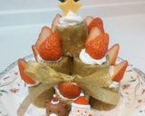 青汁ロールケーキタワー☆HMで簡単！作り方12写真