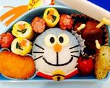 ドラえもん弁当…♩作り方1写真