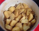 あまーいひき肉じゃが作り方5写真