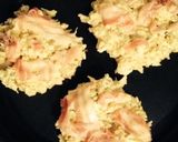 絶品！節約！豆腐のフワフワお好み焼き！作り方5写真