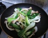 栄養満点！チンゲン菜のペペロンチーノ作り方4写真