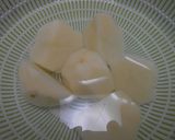 鶏肉とじゃが芋と玉葱の3点牛乳煮作り方2写真