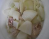鶏肉とじゃが芋と玉葱の3点牛乳煮作り方8写真