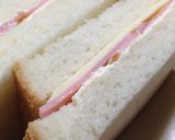パパのマスタードハムチーズサンドイッチ作り方9写真