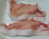 無花果と豚肉のチーズフリッター作り方1写真
