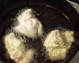 セロリと鶏ささみのかき揚げ作り方3写真