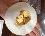 納豆チーズの揚げ餃子作り方3写真