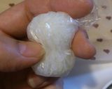 お父さん犬雪だるまのミニおにぎり♪作り方1写真