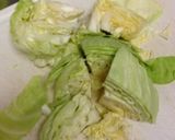 簡単一品！キャベツの塩昆布炒め作り方1写真