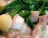 豚バラ肉とじゃがいもの味噌煮作り方4写真