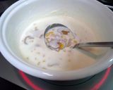 リンゴとアボガドのうどんグラタン作り方2写真