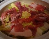 白菜と豚肉の煮込み作り方2写真