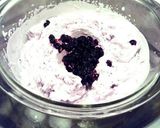 ケーキに合う＊ブルーベリークリーム＊作り方3写真