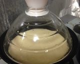 タジン鍋であつあつ出来たて豆乳卵豆腐！作り方5写真