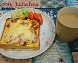 とろとろ卵のチーズトースト作り方3写真