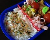 キャラ弁☆アンパンマン雪だるま作り方6写真
