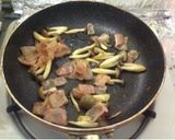 定番•キノコバター醤油のパスタ作り方2写真