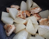 大根と鶏と厚揚げの生姜煮♪作り方8写真