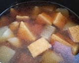 大根と鶏と厚揚げの生姜煮♪作り方10写真