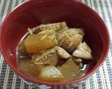 大根と鶏と厚揚げの生姜煮♪作り方14写真