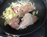 スタッフドチキンのクリーミソース煮作り方5写真