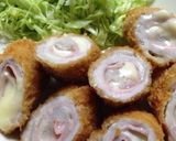 豚肉のハムチーズカツ作り方5写真