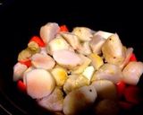 煮るだけ簡単！里芋のひき肉あんかけ作り方2写真