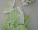 簡単＊白菜とベーコンのミルクスープ作り方2写真