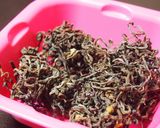 乾燥ぜんまいの戻し方(覚え書)作り方1写真