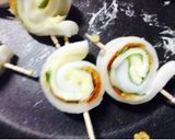くるくる♪ちくわの大葉チーズ巻き♡作り方7写真
