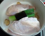 蒸し鶏のカリカリ香味だれ作り方1写真