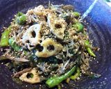 蓮根つくだに作り方8写真