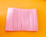 おせち お弁当に 蒲鉾飾り切り(花)作り方2写真