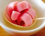 おせち お弁当に 蒲鉾飾り切り(花)作り方3写真