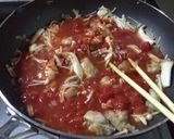 きのこたっぷり鶏肉とチーズのトマト煮♪作り方7写真