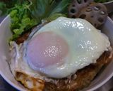 蓮根ロコモコ作り方9写真
