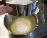 リンゴとクルミとバナナのケーキ。作り方6写真