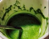 抹茶ミルクラテ作り方3写真